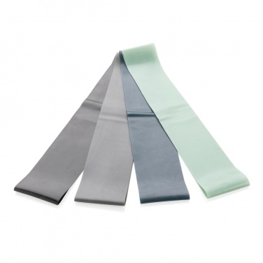 Logotrade Ideja dāvanas foto: 4gab elastīgās fitnesa lentes maisiņā