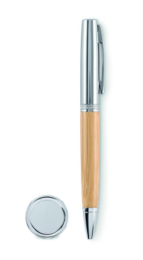 Logotrade korporatīvās dāvanas foto: Metāla lodīšu pildspalva caurulē