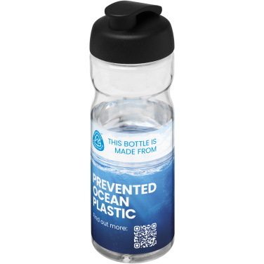 Logotrade Ideja dāvanas foto: H2O Active® Eco Base 650 ml sporta pudele ar pārslēdzamu vāku