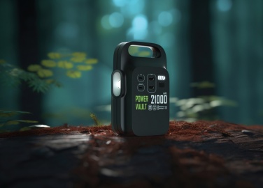 Логотрейд pекламные подарки картинка: Портативная электростанция Power Vault RCS rplastic 21000 мАч