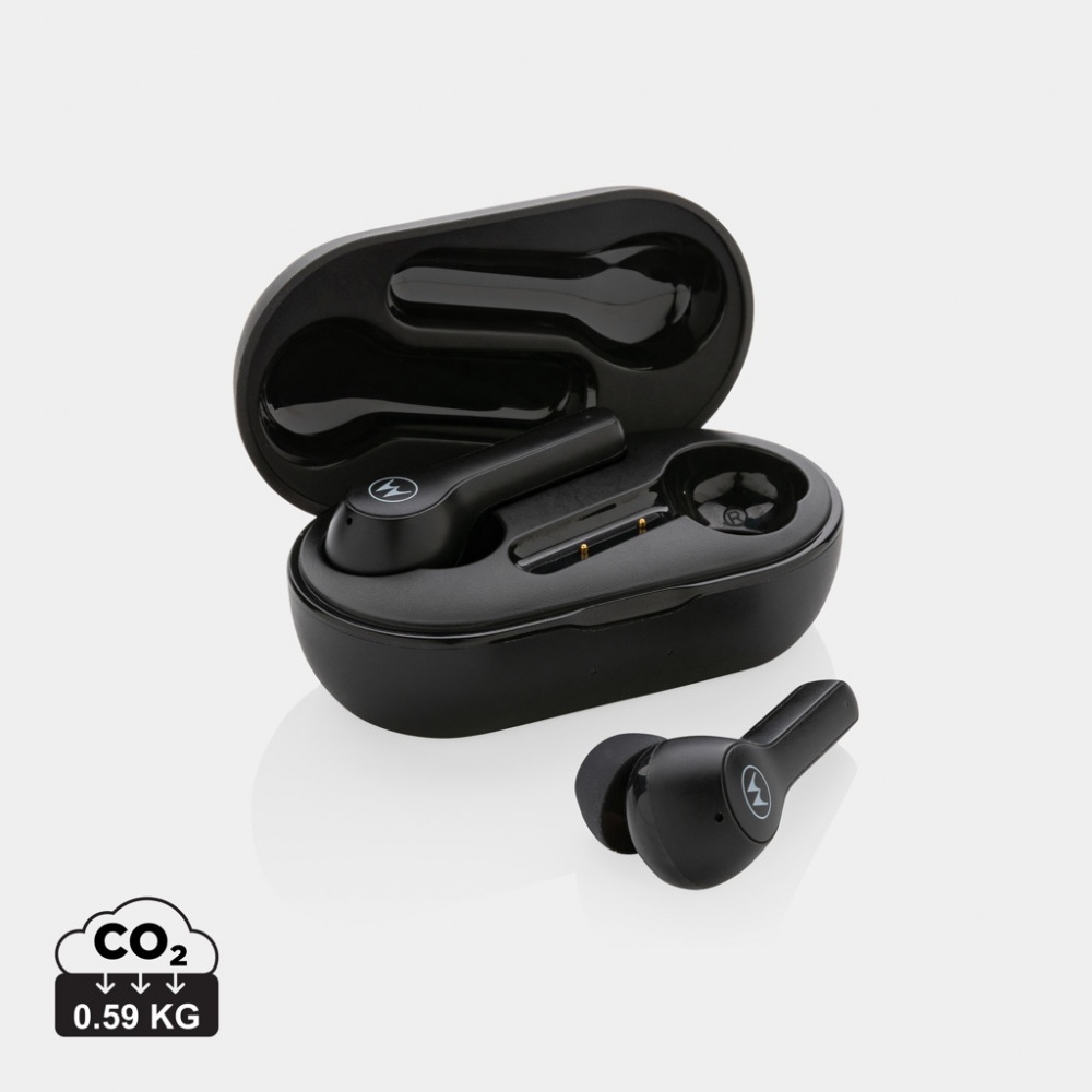 Логотрейд pекламные продукты картинка: Motorola IPX5 TWS MOTO buds 85