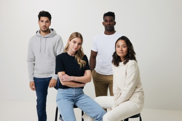 Лого трейд бизнес-подарки фото: Iqoniq Denali свитер с круглым воротом из переработанного хлопка