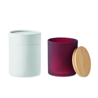 Лого трейд бизнес-подарки фото: Арома свеча