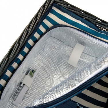 Лого трейд бизнес-подарки фото: Корзина для пикника RIVA DEL GARDA