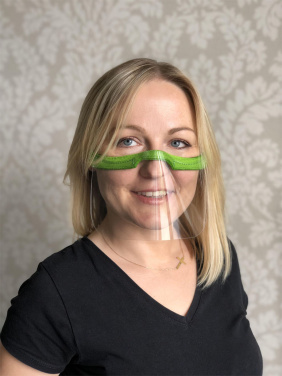 Логотрейд pекламные cувениры картинка: Защитный экран KALIPSO - прозрачная маска для рта и носа 1447162