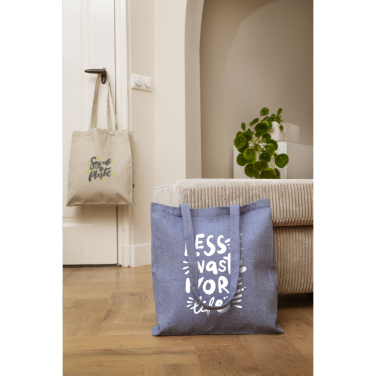 Логотрейд pекламные продукты картинка: Сумка Melange Shopper GRS Recycled Canvas (280 г/м²)