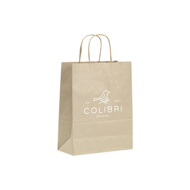 Логотрейд бизнес-подарки картинка: Мешок Leaf It Bag из переработанной травы (90 г/м²) S