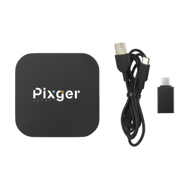 Логотрейд pекламные cувениры картинка: Беспроводное зарядное устройство Bamboo 15 Вт