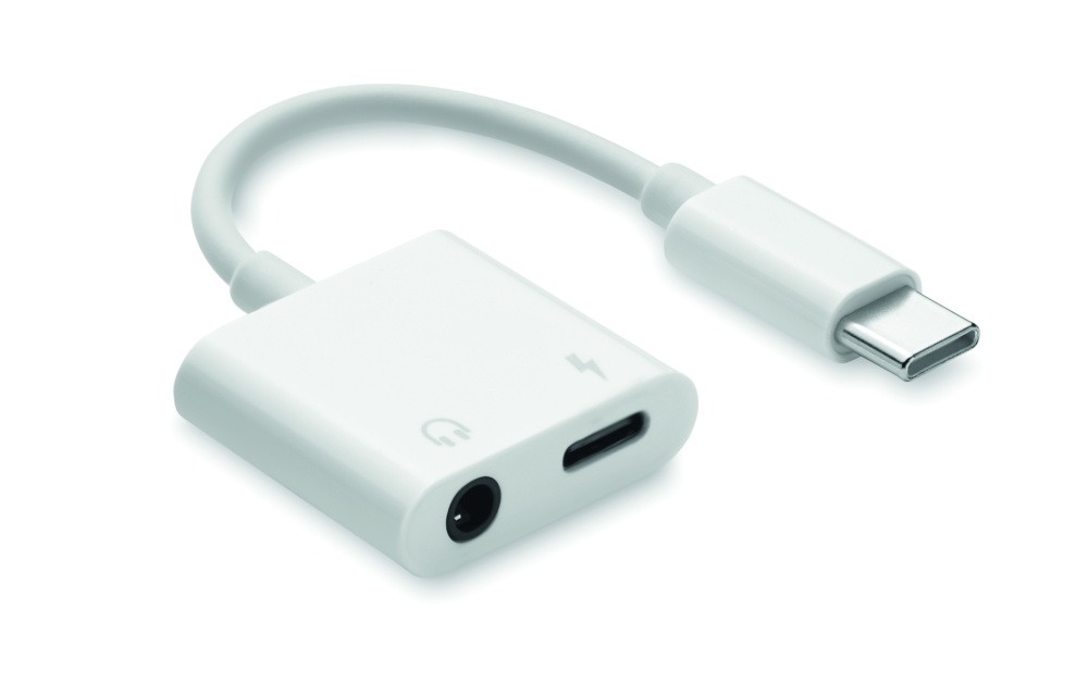 Логотрейд pекламные cувениры картинка: ABS jack audio splitter type C