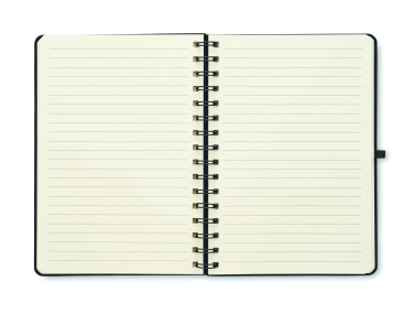 Лого трейд pекламные cувениры фото: A5 notebook with phone holder