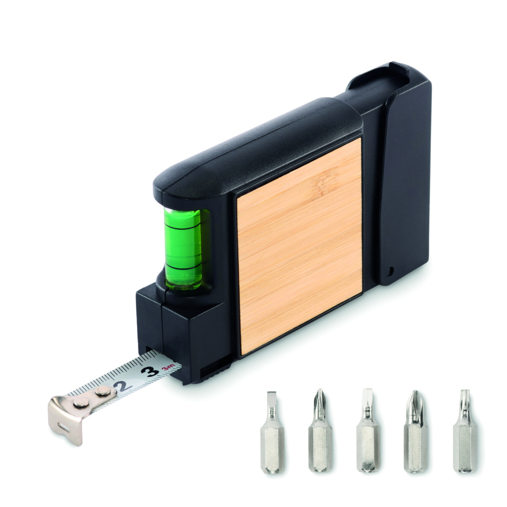 Логотрейд pекламные подарки картинка: Multifunctional measuring tape