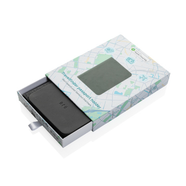 Лого трейд бизнес-подарки фото: Держатель паспорта Trackmate RCS rpolyester, находящийся по всему миру