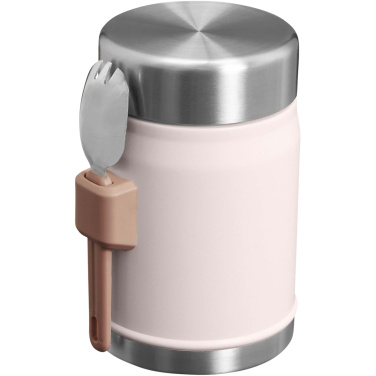 Лого трейд pекламные cувениры фото: Банка для еды объемом 400 мл с ложкой-вилкой Stanley Legendary