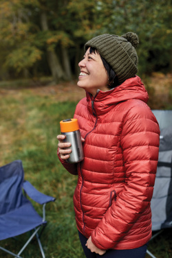 Лого трейд бизнес-подарки фото: Черный + Blum изолированный герметичный дорожный стакан из нержавеющей стали