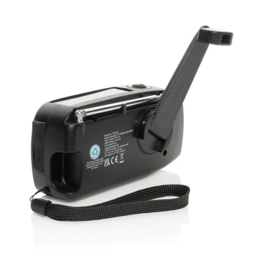 Лого трейд бизнес-подарки фото: Аварийная радиостанция RescueWave RCS из переработанного пластика