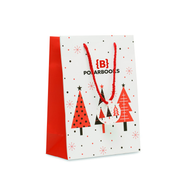 Лого трейд pекламные cувениры фото: Gift paper bag medium