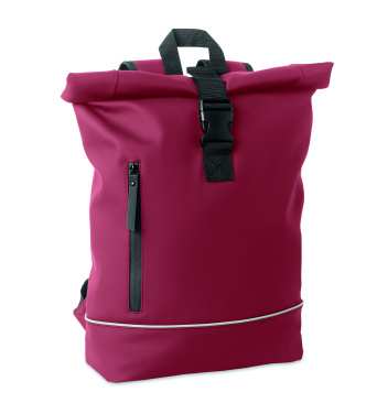 Логотрейд pекламные подарки картинка: Laptop 15" roll top PU backpack