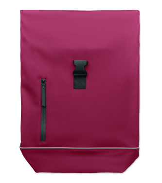 Логотрейд pекламные продукты картинка: Laptop 15" roll top PU backpack