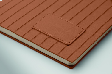Лого трейд pекламные подарки фото: A5 notebook in smokey PU
