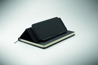 Логотрейд pекламные продукты картинка: A5 notebook with phone holder