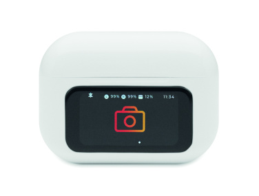 Лого трейд бизнес-подарки фото: Recycled ABS TWS earbuds