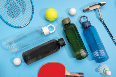 Логотрейд pекламные подарки картинка: Бутылка для воды Ripple RCS RPET герметичная с ручкой 750 мл