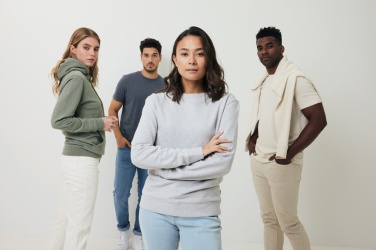 Logotrade presentreklam bild: Iqoniq Denali sweatshirt i återvunnen ofärgad bomull