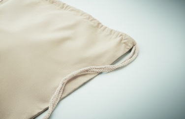 Logotrade profilreklam bild: Gymnastikpåse pre-used bomull