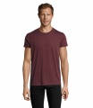 REGENT F HERR T-SHIRT 150g, Heather Oxblood