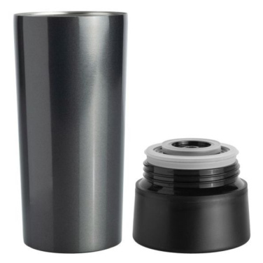 Logotrade profilreklam bild: Termomugg ARANSOL 300 ml Schwarzwolf