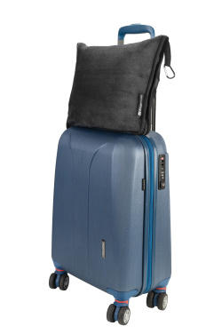 Logotrade profilprodukter bild: Filt och kudde 2 i 1 AMIATA Schwarzwolf