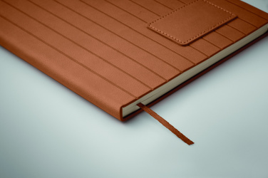 Logotrade kampanjprodukter bild: A5 anteckningsbok i smokey PU