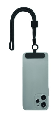 Logotrade reklamprodukter bild: Handledsband telefon i RPET