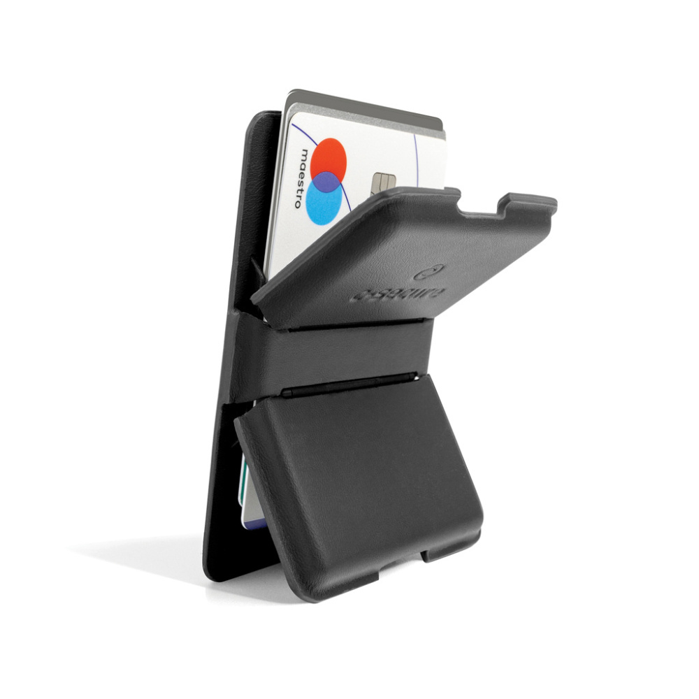 Logotrade presentreklam bild: C-Secure MagSafe-telefonplånbok