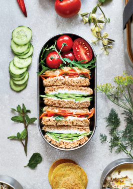 Logotrade profilreklam bild: Black+Blum Dubbel Rostfri Bento-låda