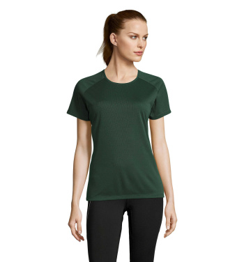 Logotrade profilreklam bild: SPORTY DAM T-SHIRT  140g